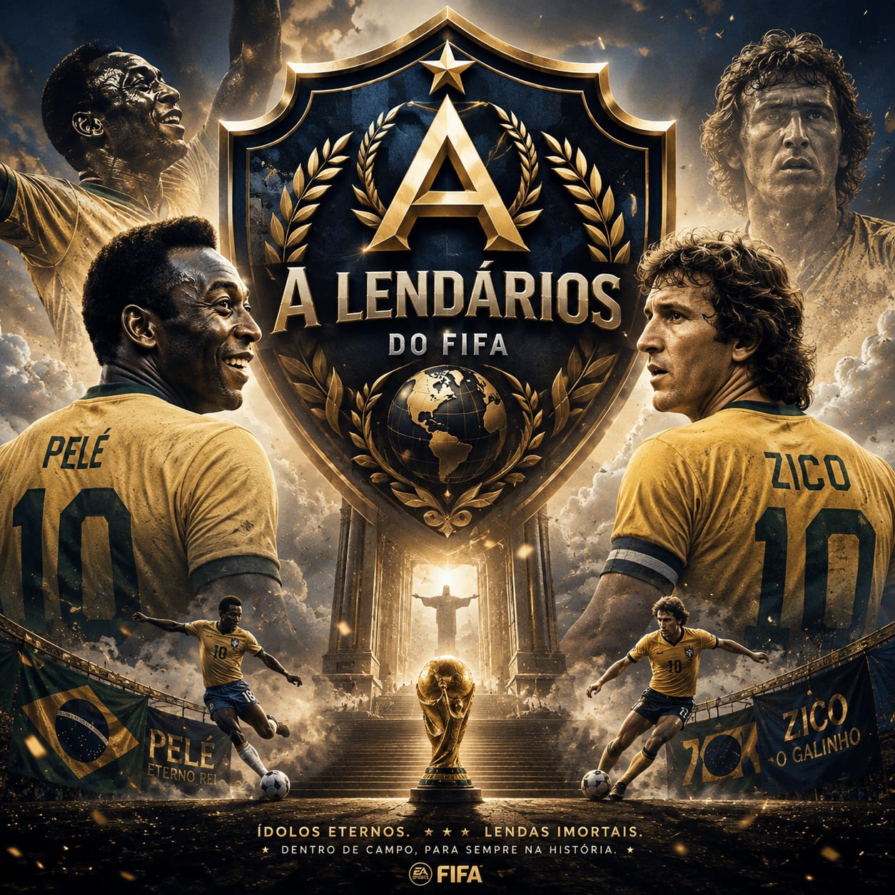 Série A Personalizado Liga Lendários