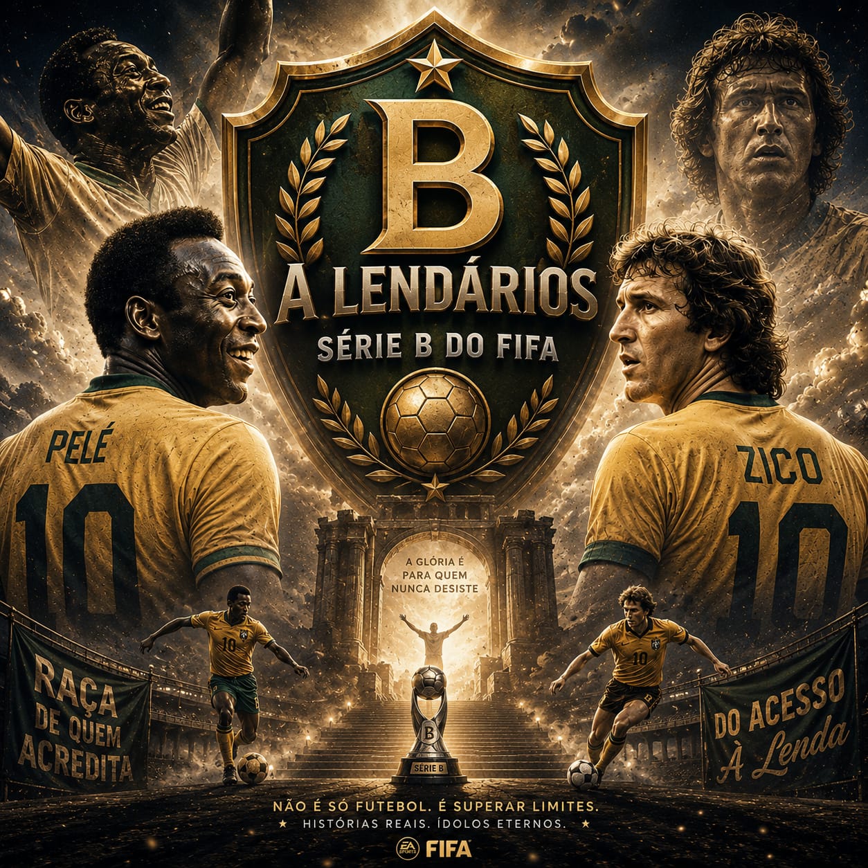 Série B Personalizado Liga Lendários Fc